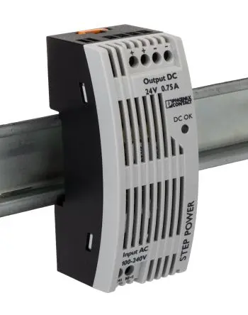 Produktfoto 1 von Phoenix Contact STEP POWER DIN-Schienen Netzteil Geschalteter Modus 264V ac AC / 750 mA 24V dc DC 18 W