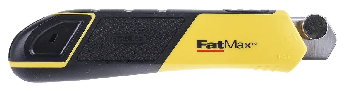 Produktfoto 1 von Stanley Sicherheitsmesser, Leichte Einsätze, Abbrechklinge Einziehbar