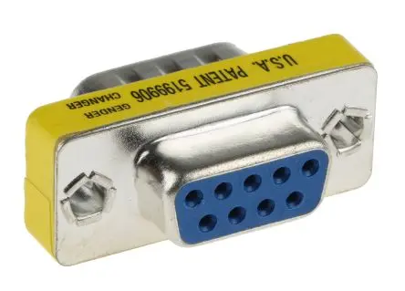 Produktfoto 1 von Switchcraft Sub-D Adapter 9-Wege D-Sub Stecker Stecker D-Sub 9-polig Buchse Buchse