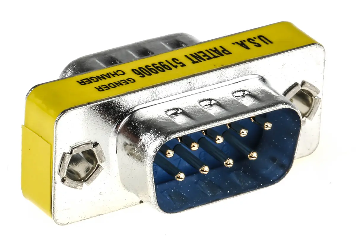 Produktfoto 1 von Switchcraft Sub-D Adapter 9-Wege D-Sub Stecker Stecker D-Sub 9-polig Stecker Stecker