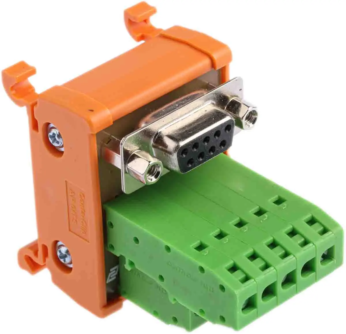 Produktfoto 1 von RS PRO Schnittstellenmodul D-SUB, Buchse, 9-polig, 125 V ac/dc, DIN-Hutschiene 1.5A