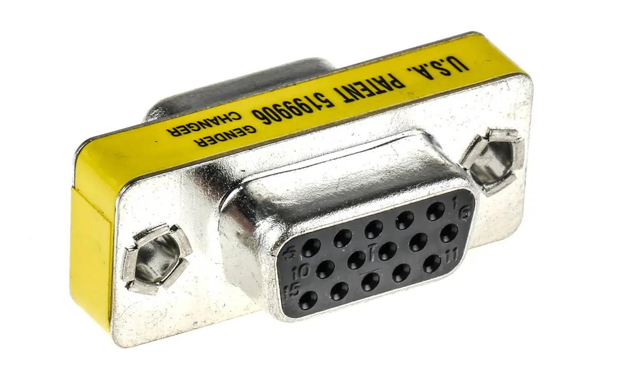 Produktfoto 1 von Switchcraft Sub-D Adapter 15-Wege D-Sub Buchse Buchse D-Sub 15-polig Buchse Buchse