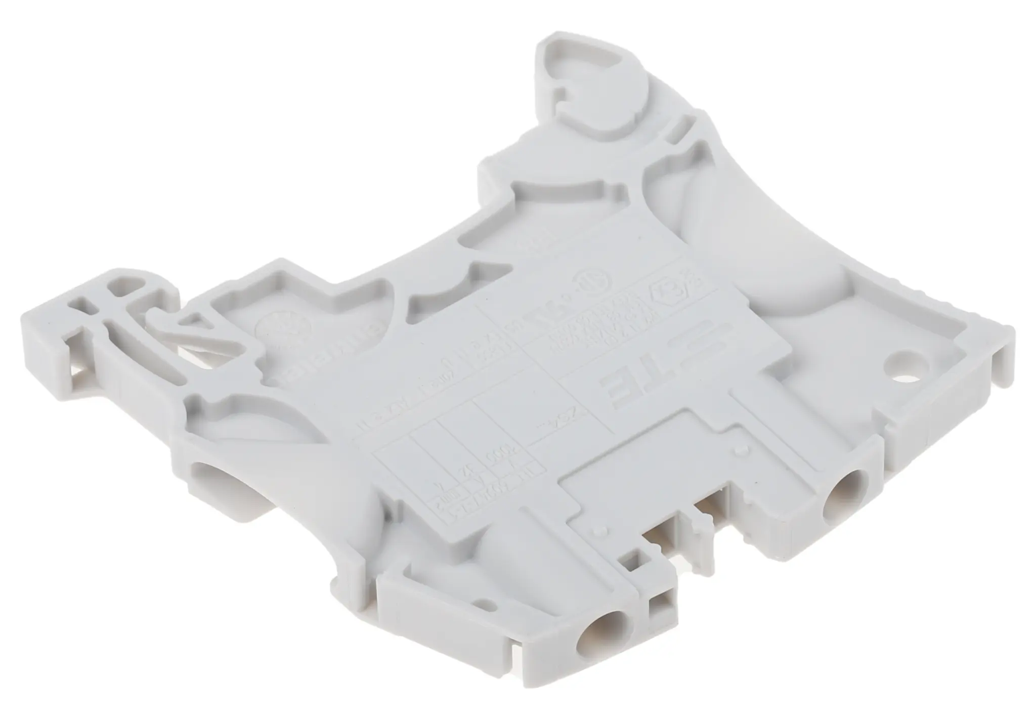Produktfoto 1 von Entrelec ZS4 Reihenklemme Zweifach Grau, 4mm², 1 kV ac / 32A, Schraubanschluss