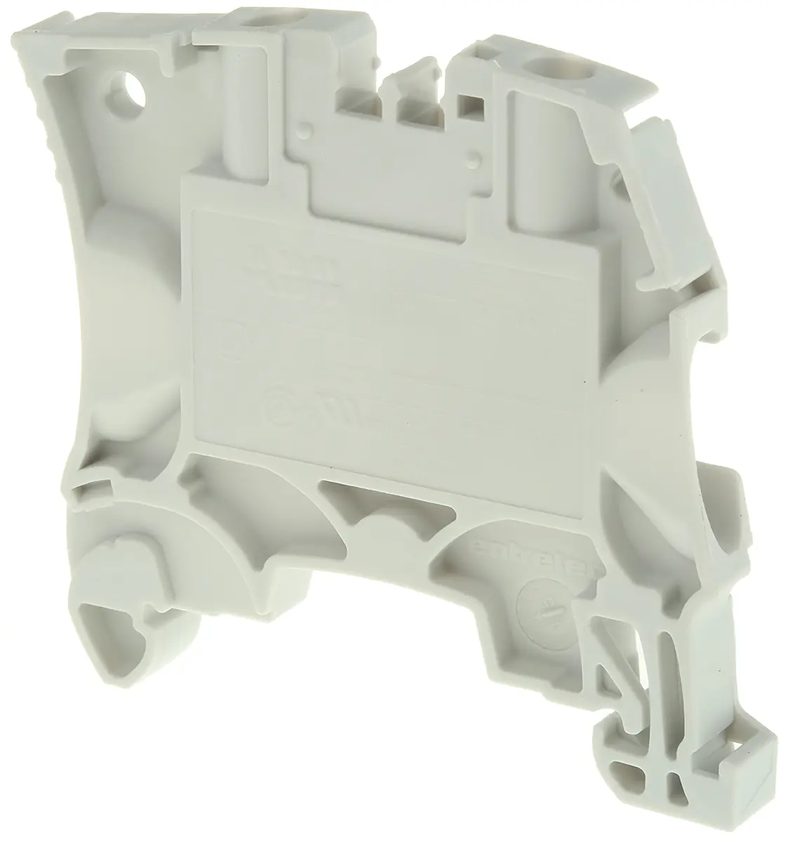 Produktfoto 1 von Entrelec ZS6 Reihenklemme Einfach Grau, 6mm², 1 kV ac / 41A, Schraubanschluss