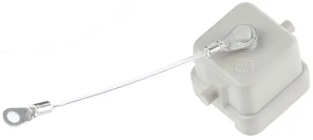 Produktfoto 1 von HARTING Han A Schutzabdeckung für Industrieller RJ45-Steckverbinder, Buchse, Oben, 1-polig, 10B