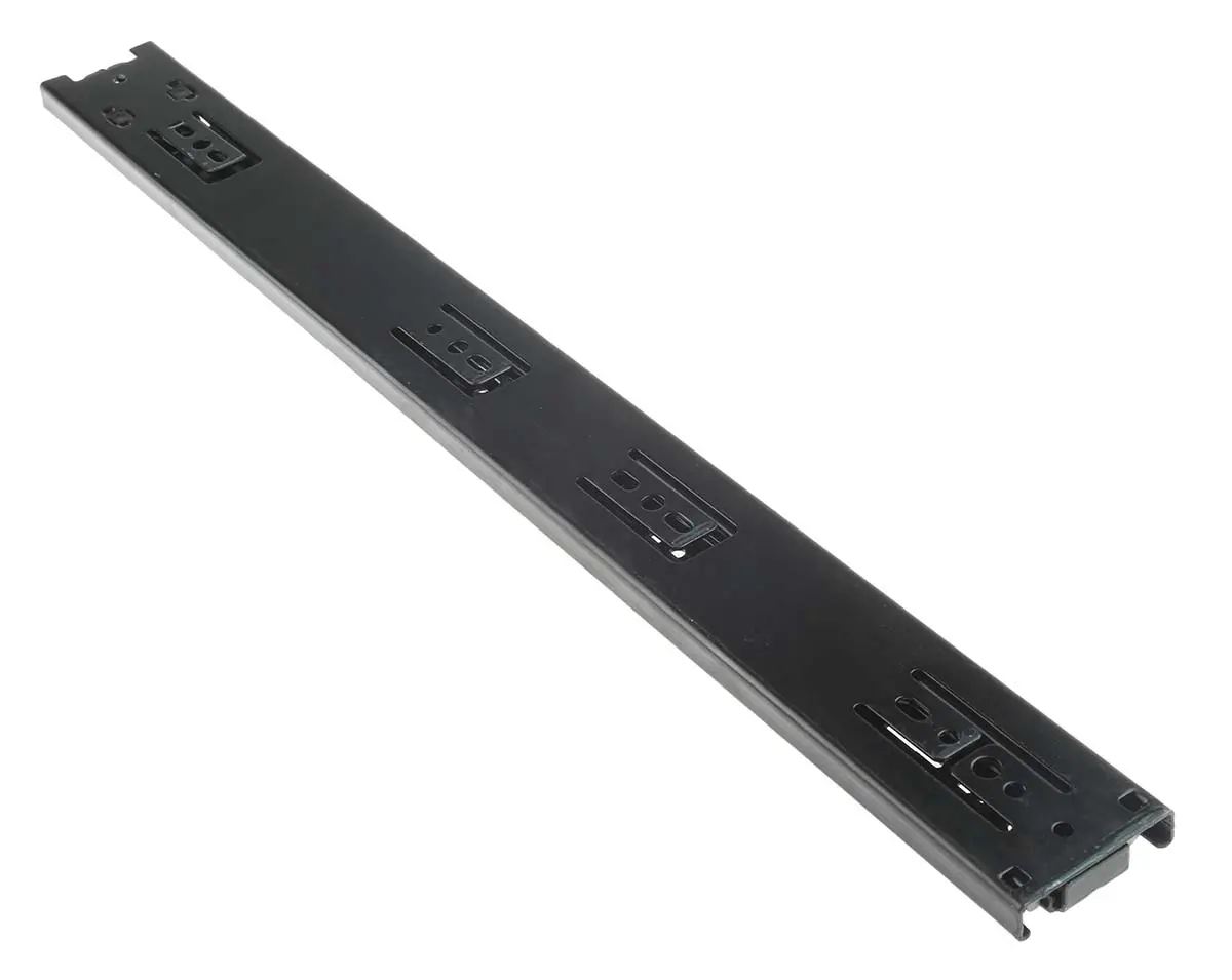 Produktfoto 1 von Accuride Selbstschließend Teleskopschienen Stahl 50kg Last 500 mm Weg L. 508 mm