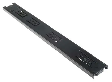Produktfoto 1 von Accuride Selbstschließend Teleskopschienen Stahl 50kg Last 400 mm Weg L. 406 mm
