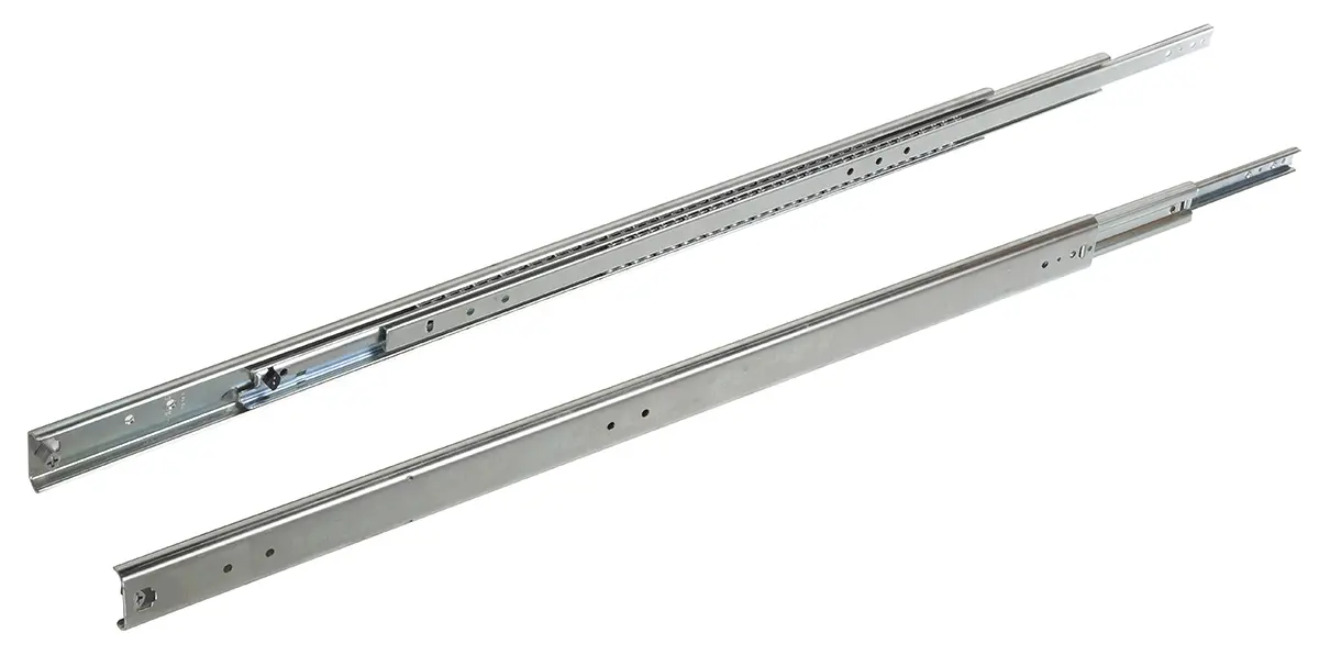 Produktfoto 1 von Accuride Teleskopschienen Stahl 90kg Last 900 mm Weg L. 923.5 mm
