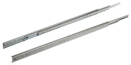 Accuride Teleskopschienen Stahl 90kg Last 900 mm Weg L. 923.5 mm