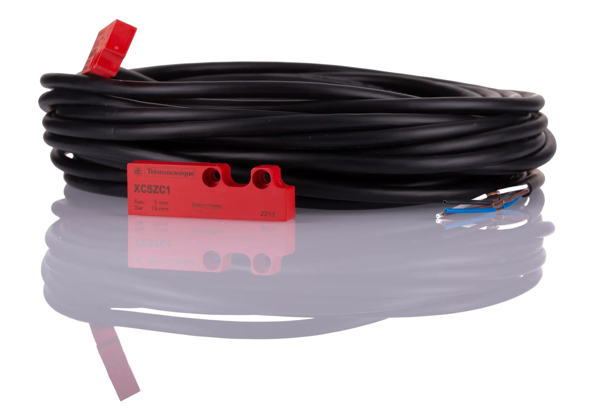 Produktfoto 1 von Telemecanique  Preventa XCS-DMC 10m Kabel Berührungsloser Sicherheitsschalter aus Kunststoff 24V dc, Schließer/Öffner /