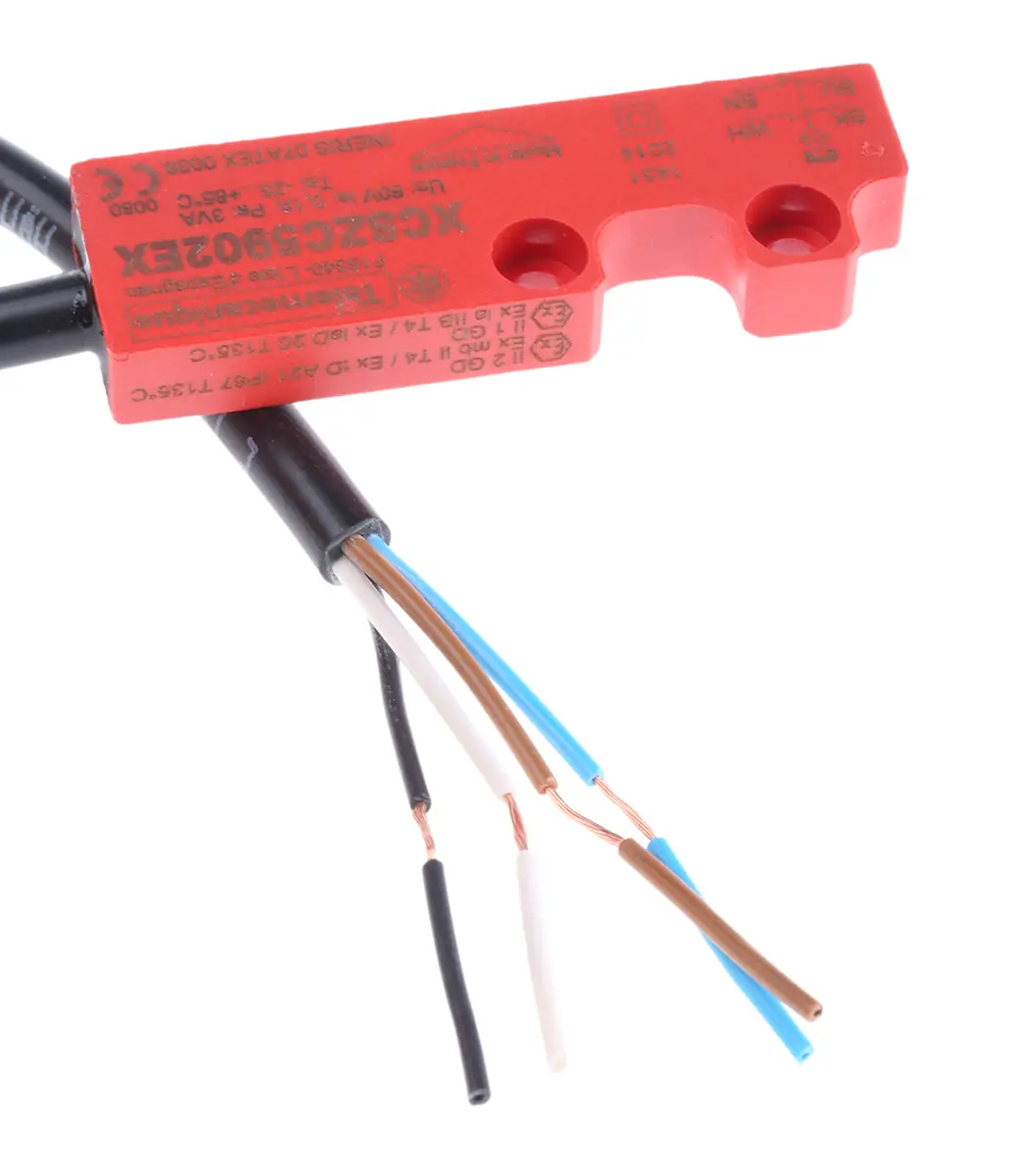 Produktfoto 1 von Telemecanique  Preventa XCS-DMC Kabel Berührungsloser Sicherheitsschalter aus Kunststoff 24V dc, Öffner / Schließer,