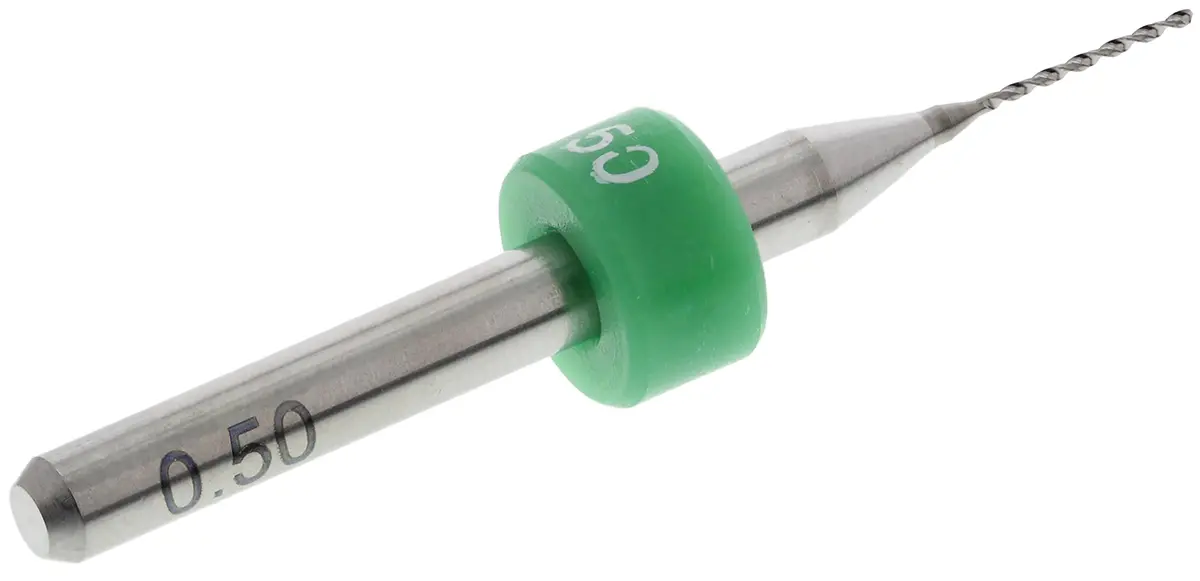 Produktfoto 1 von Fortex Vollhartmetall Leiterplatten-Bohrer 6.5 mm, Ø 3.175mm
