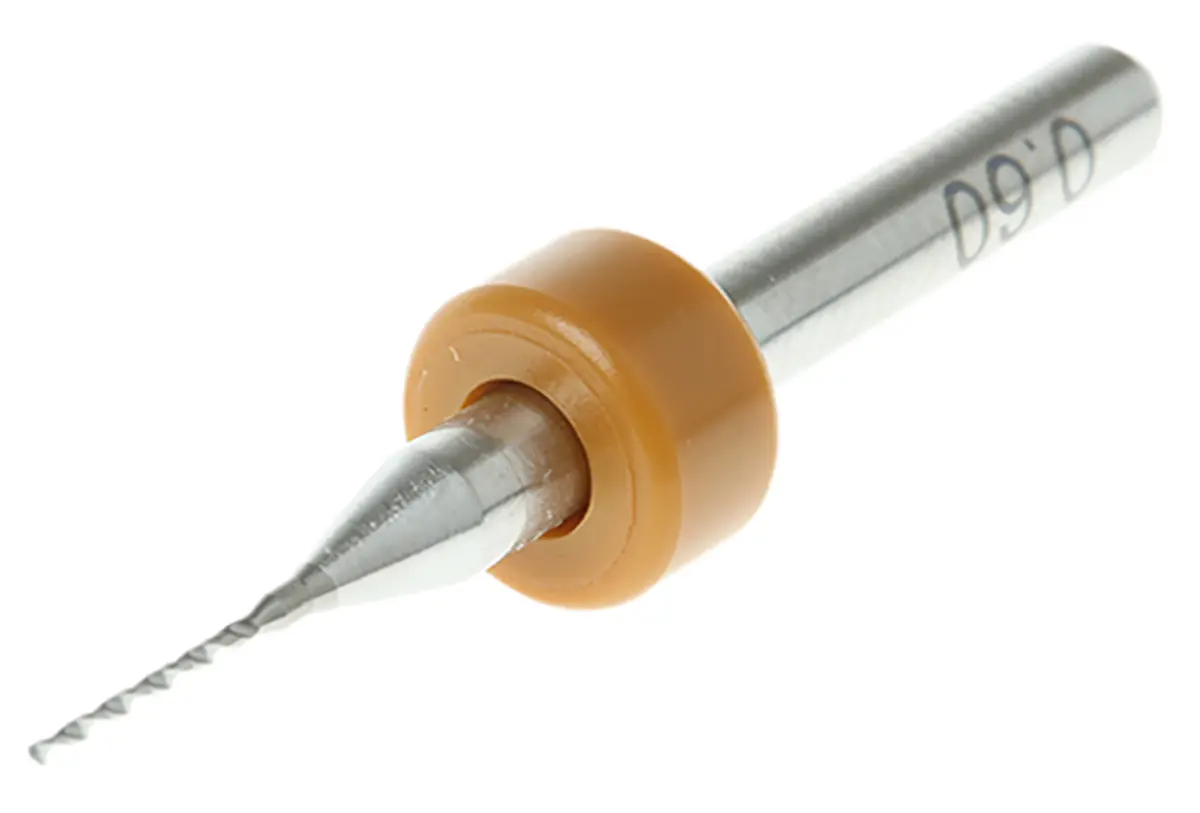 Produktfoto 1 von Fortex Vollhartmetall Leiterplatten-Bohrer 6.5 mm, Ø 3.175mm