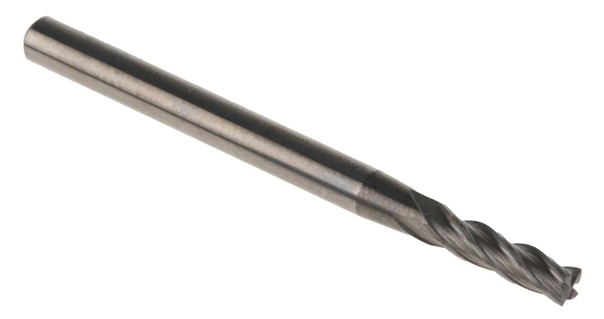 Produktfoto 1 von Dormer Carbid Schaftfräser 4-schneidig, Ø , Ø 2.5mm x 38 mm/ Schnittlänge 9mm