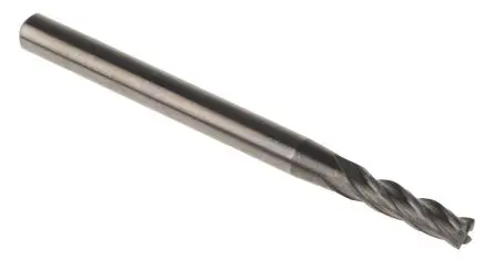 Produktfoto 1 von Dormer Carbid Schaftfräser 4-schneidig, Ø 2.5 mm 3mm x 38mm/ Schnittlänge 9 mm
