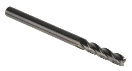 Produktfoto 1 von Dormer Carbid Schaftfräser 4-schneidig, Ø 3 mm 3mm x 38mm/ Schnittlänge 12 mm