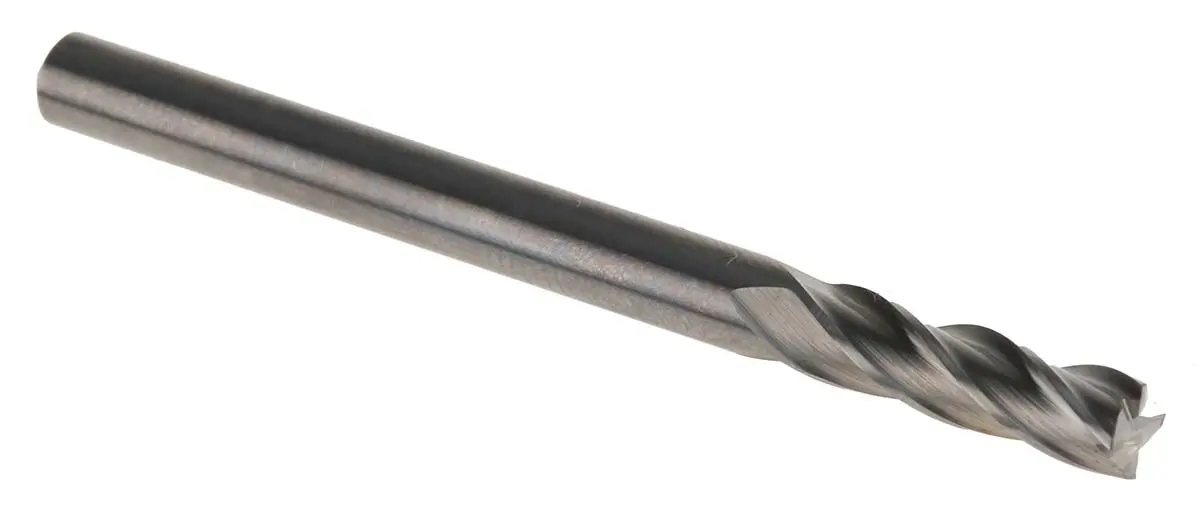 Produktfoto 1 von Dormer Siliziumkarbid Schaftfräser 4-schneidig, Ø 4 mm 4mm x 50 mm/ Schnittlänge 14 mm