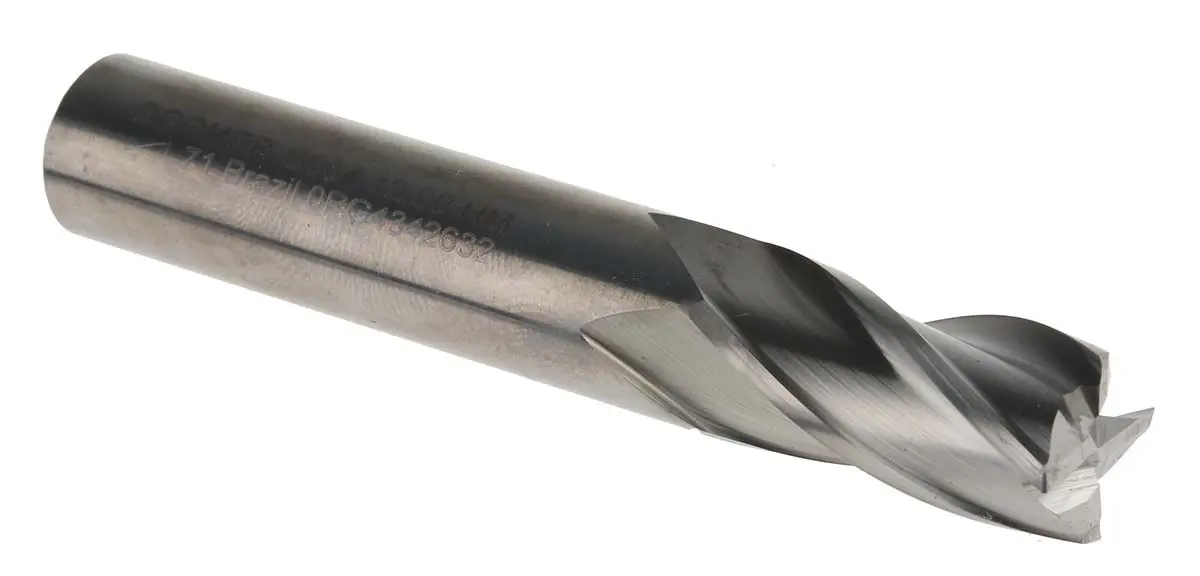 Produktfoto 1 von Dormer Siliziumkarbid Schaftfräser 4-schneidig, Ø 12 mm 12mm x 73 mm/ Schnittlänge 25 mm