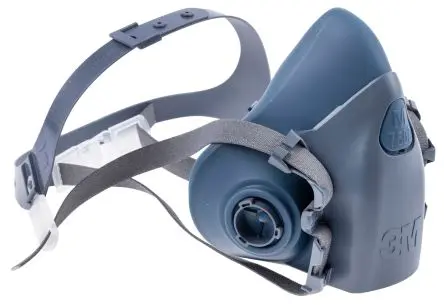 Produktfoto 1 von 3M 7500 Atemmaske M, Atmenschutz-Halbmaske, Blau, Grau Hypoallergen