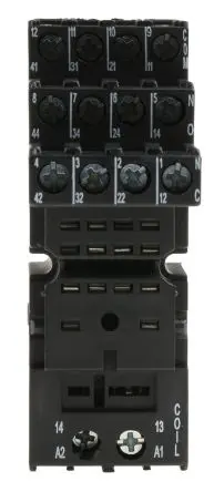 Produktfoto 1 von Finder Relaissockel 94, 14 -Kontakt, DIN-Hutschiene, 250V ac