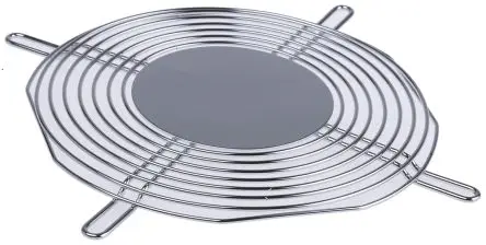 Produktfoto 1 von ebm-papst LZ53 Fingerschutz, Gr. 140 x 140 mm, Stahl, Schraublochabstand 124.5 mm 136.5 mm 136.5mm 6.45 mm