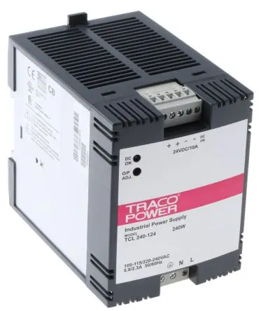 Produktfoto 1 von TRACOPOWER TCL DIN-Schienen Netzteil Geschalteter Modus 132V ac AC / 10 A 28V dc DC 240 W