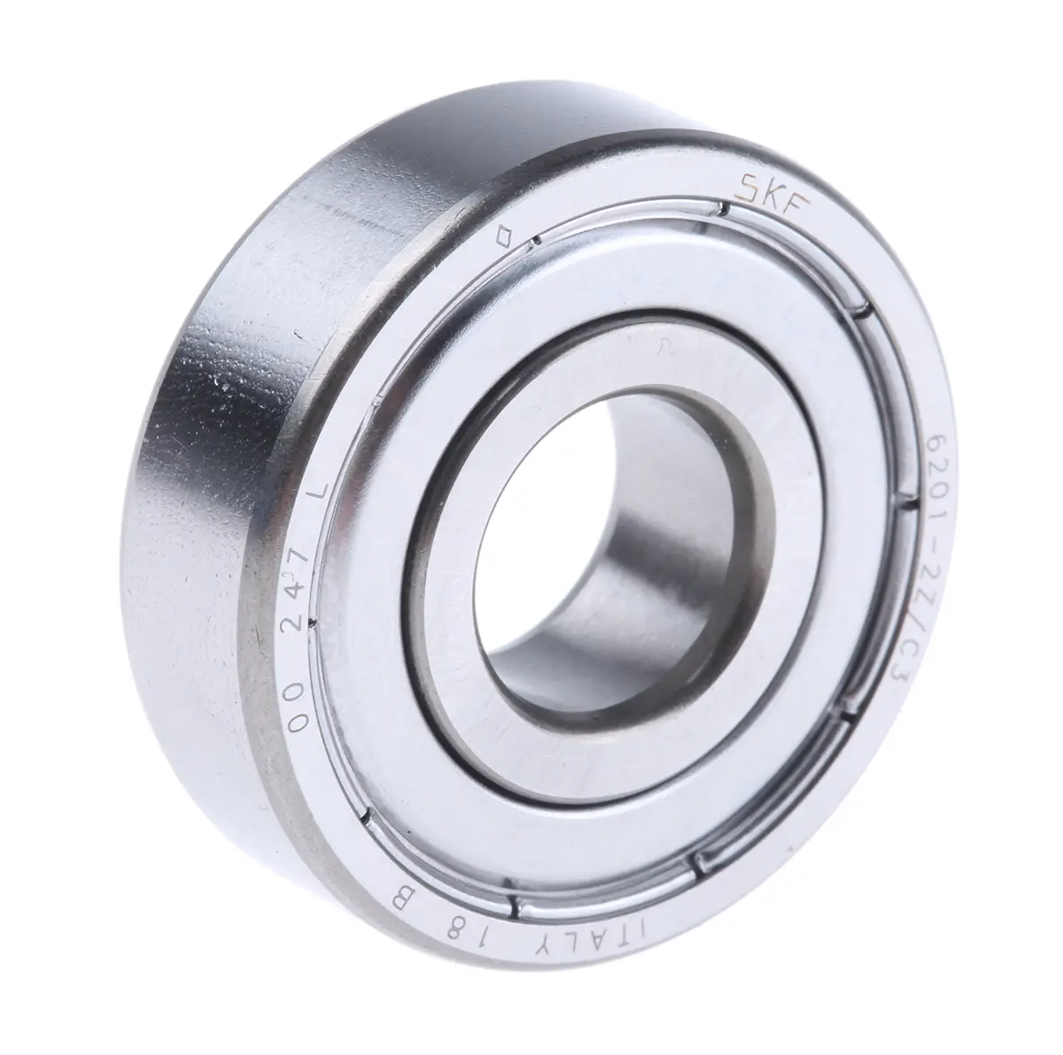 Produktfoto 1 von SKF 1-reihig Kugellager glatt, Innen-Ø 12 mm / Außen-Ø 32 mm Außen-ø , Breite 10 mm