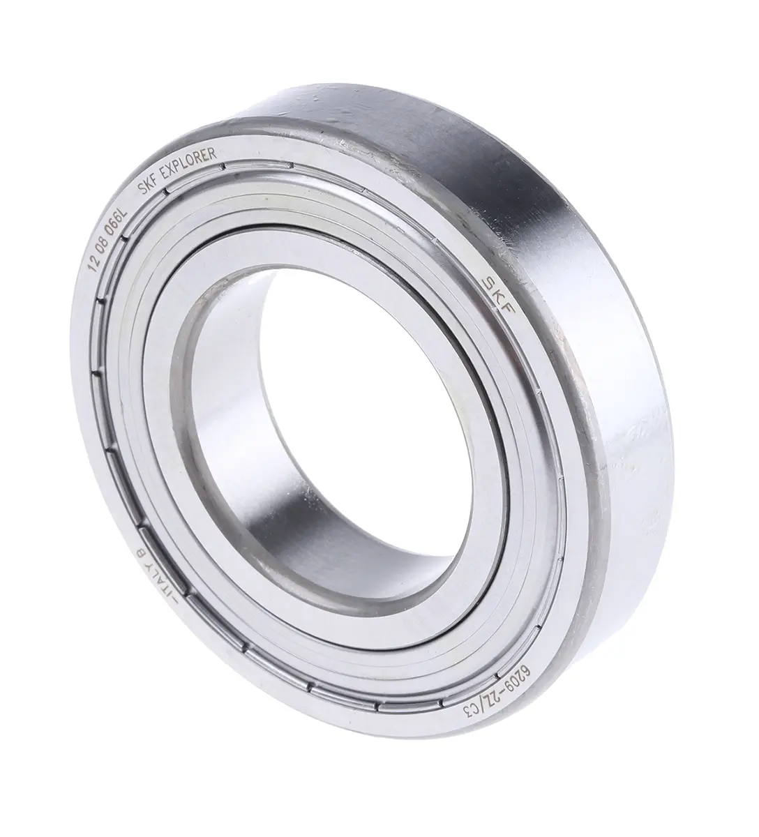 Produktfoto 1 von SKF 1-reihig Kugellager glatt, Innen-Ø 45 mm / Außen-Ø 85 mm Außen-ø , Breite 19 mm