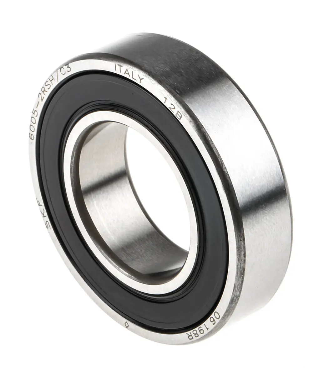 Produktfoto 1 von SKF 1-reihig Kugellager glatt, Innen-Ø 25 mm / Außen-Ø 47 mm Außen-ø , Breite 12 mm