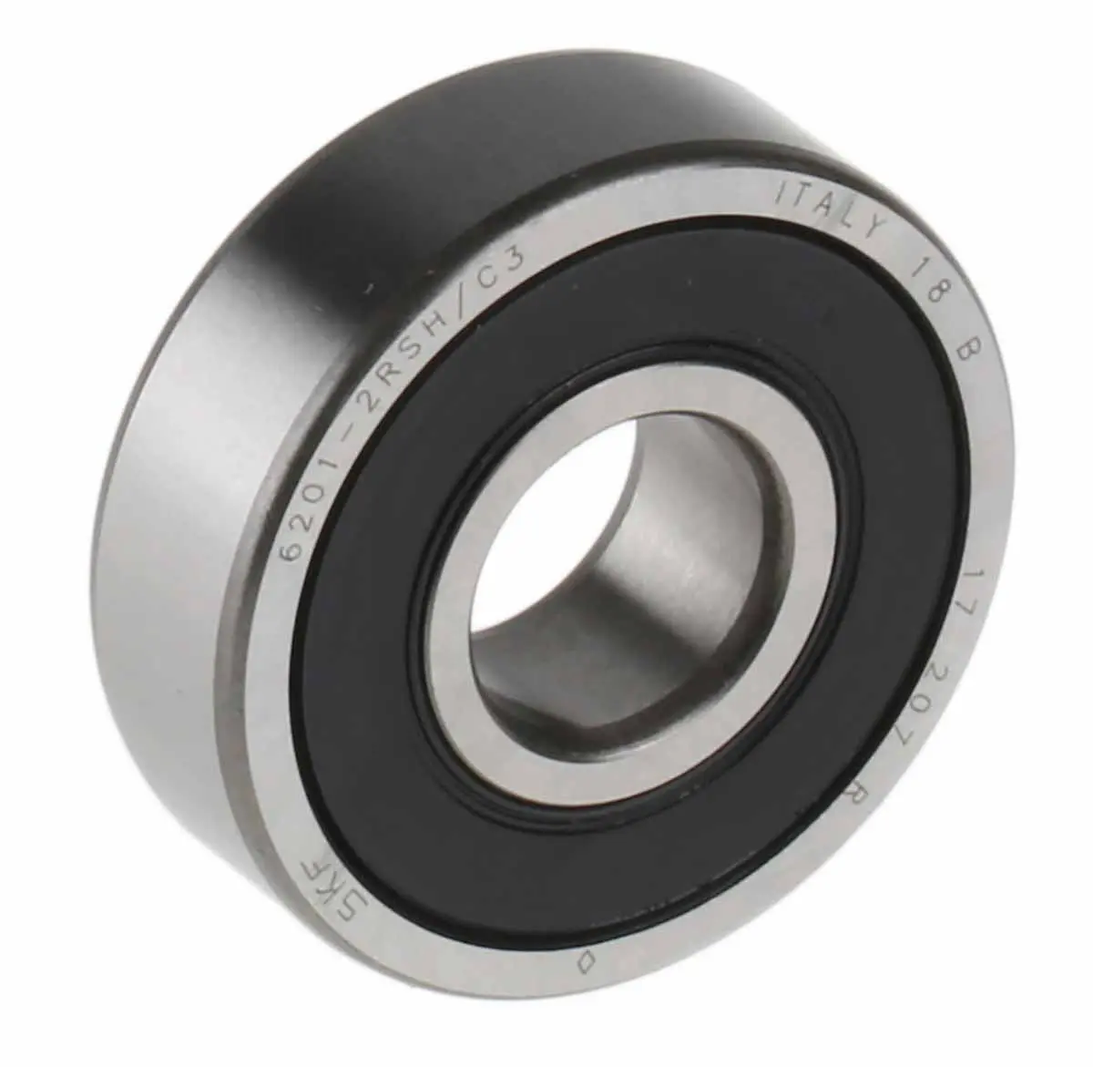 Produktfoto 1 von SKF 1-reihig Kugellager glatt, Innen-Ø 12 mm / Außen-Ø 32 mm Außen-ø , Breite 10 mm