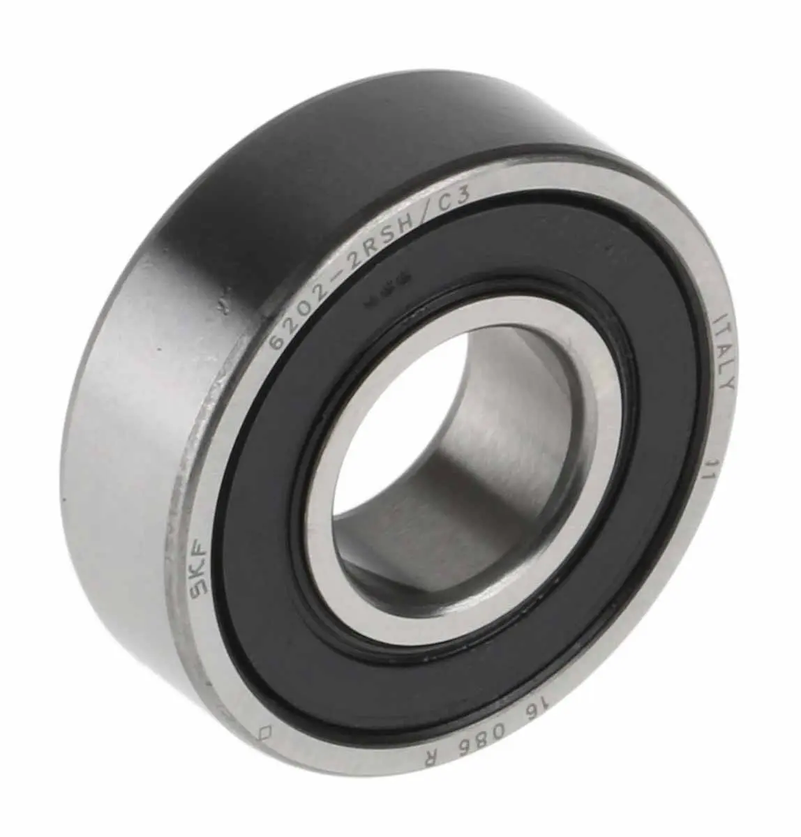 Produktfoto 1 von SKF 1-reihig Kugellager glatt, Innen-Ø 15 mm / Außen-Ø 35 mm Außen-ø , Breite 11 mm