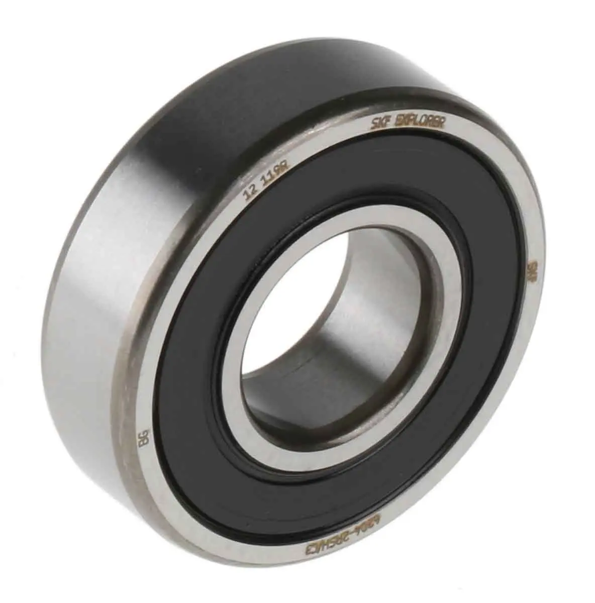 Produktfoto 1 von SKF 1-reihig Kugellager glatt, Innen-Ø 20 mm / Außen-Ø 47 mm Außen-ø , Breite 14 mm