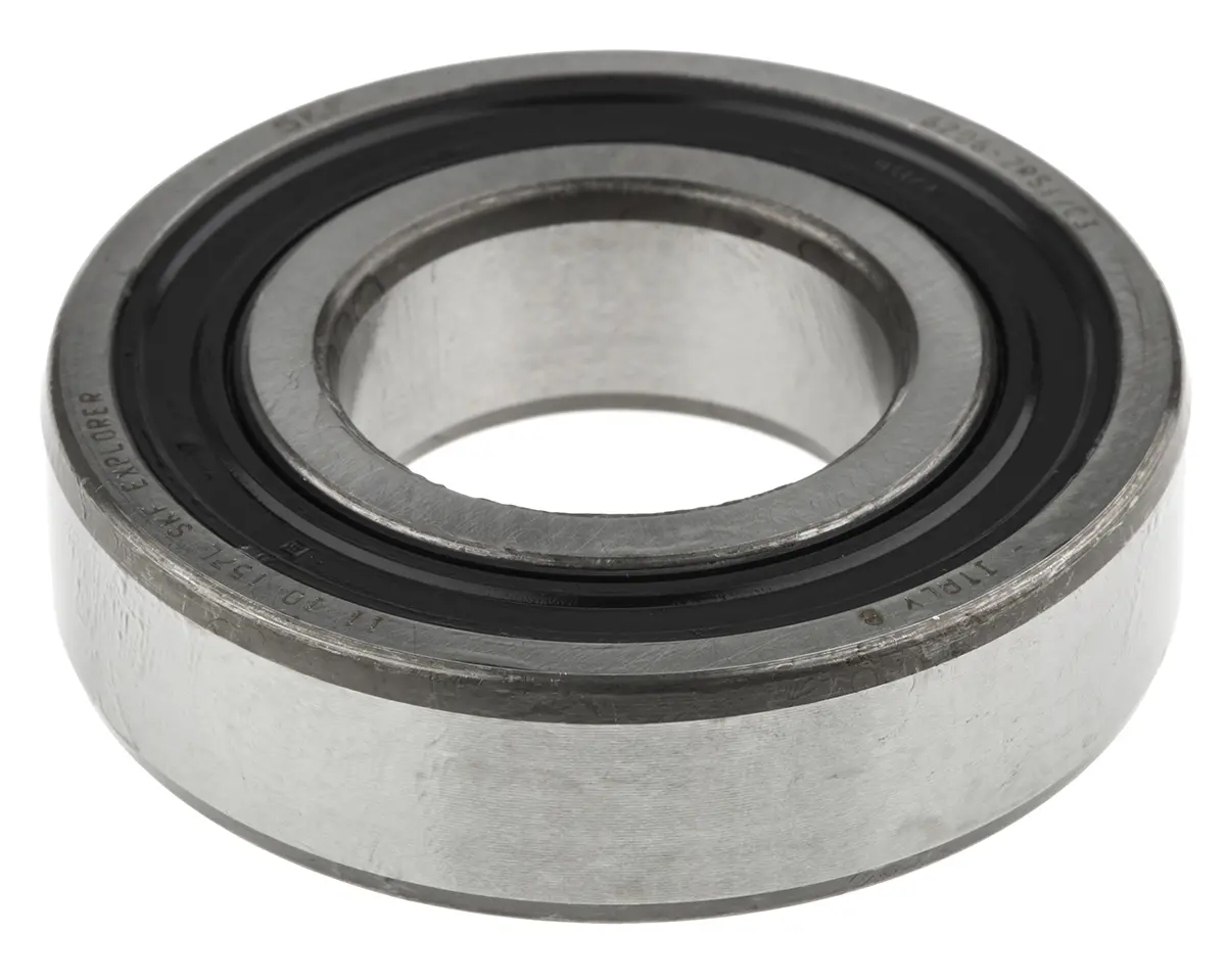 Produktfoto 1 von SKF 1-reihig Kugellager glatt, Innen-Ø 30 mm / Außen-Ø 62 mm Außen-ø , Breite 16 mm