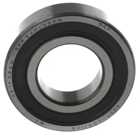 Produktfoto 1 von SKF 1-reihig Kugellager glatt, Innen-Ø 35 mm / Außen-Ø 72 mm Außen-ø , Breite 17 mm