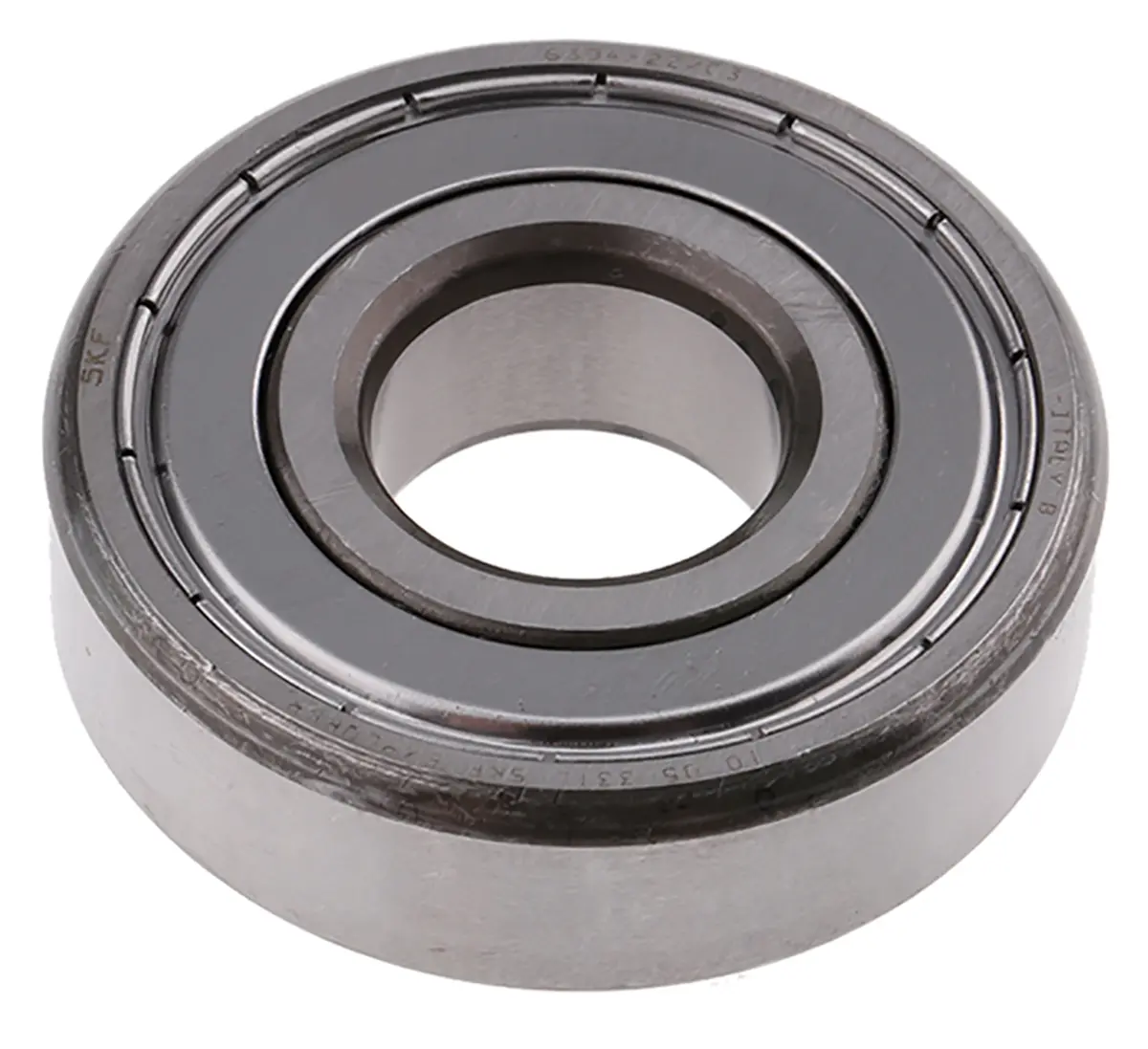 Produktfoto 1 von SKF 1-reihig Kugellager glatt, Innen-Ø 20 mm / Außen-Ø 52 mm Außen-ø , Breite 15 mm 52 mm