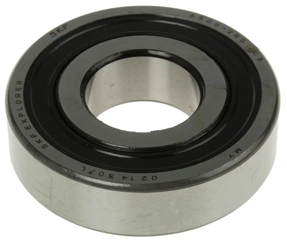 Produktfoto 1 von SKF 1-reihig Kugellager glatt, Innen-Ø 30 mm / Außen-Ø 72 mm Außen-ø , Breite 19 mm