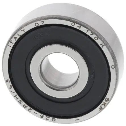 Produktfoto 1 von SKF 1-reihig Kugellager glatt, Innen-Ø 6 mm / Außen-Ø 19 mm Außen-ø , Breite 6 mm