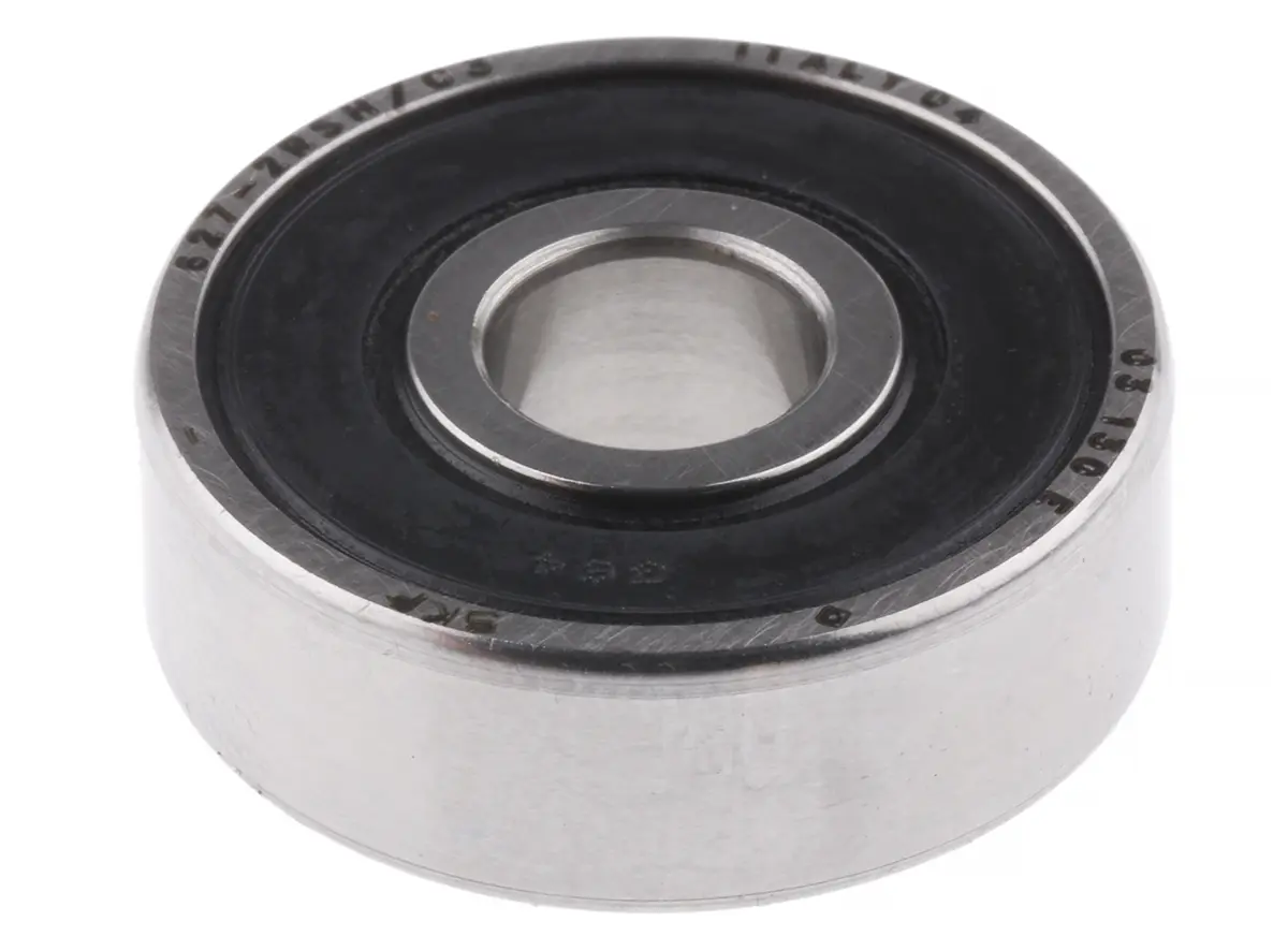 Produktfoto 1 von SKF 1-reihig Rillenkugellager glatt, Innen-Ø 7 mm / Außen-Ø 22 mm Außen-ø , Breite 7 mm