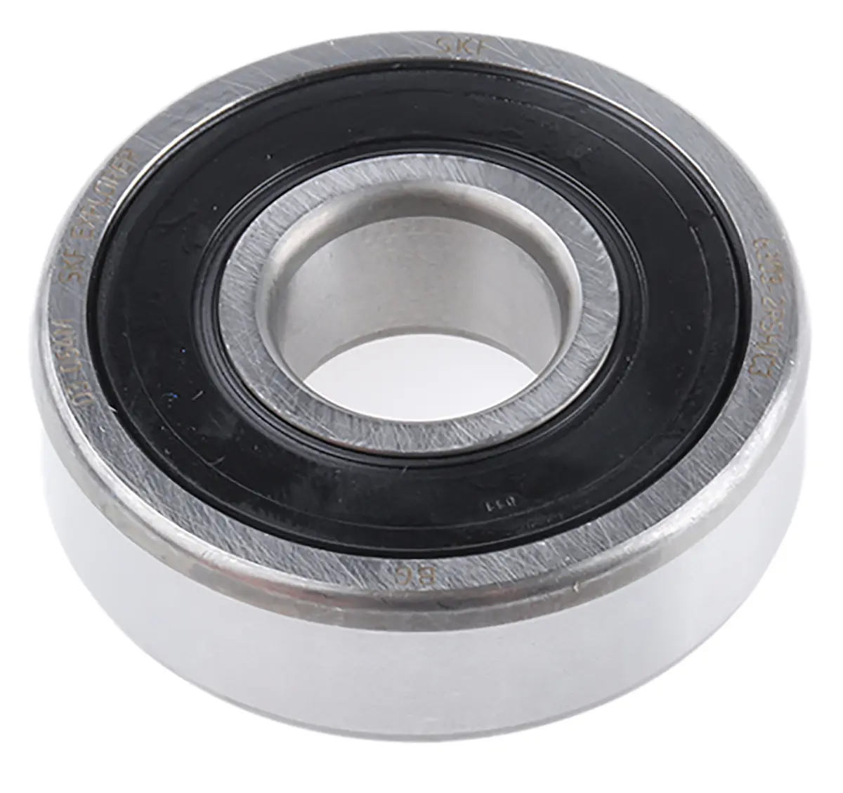 Produktfoto 1 von SKF 1-reihig Kugellager glatt, Innen-Ø 17 mm / Außen-Ø 47 mm Außen-ø , Breite 14 mm 47 mm