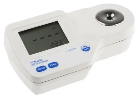 Produktfoto 1 von Hanna Instruments Refraktometer Digital/Optisch Saccharose ±0.2 %Brix