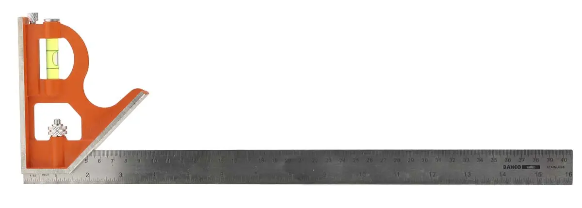 Produktfoto 1 von Bahco Winkelschmiege, Skalen L. 400 mm aus Edelstahl Anreißnadel inkludiert x 400 mm