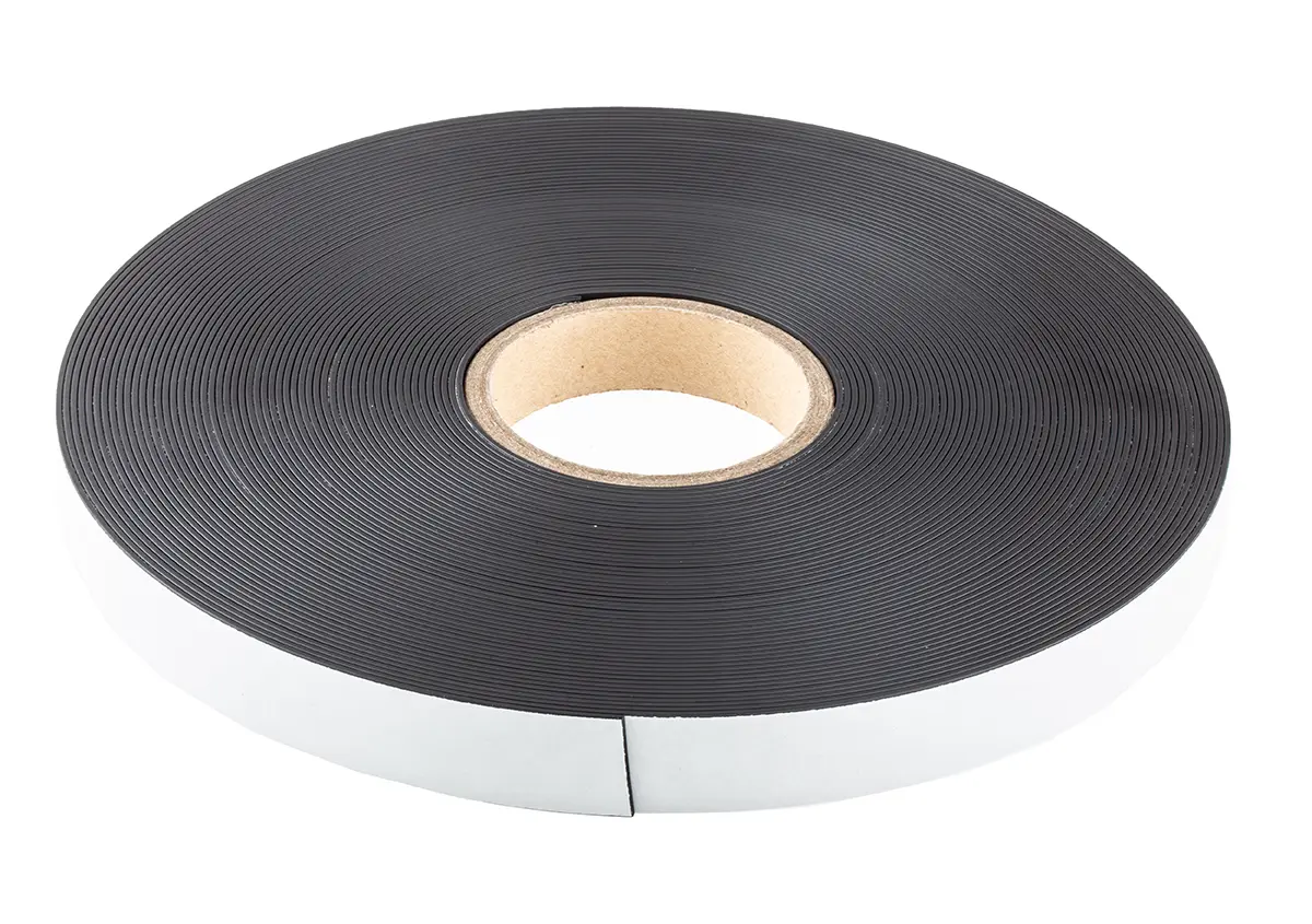 Eclipse Strontiumferrit in thermoplastischem Bindemittel Magnetband, Klebend, Stärke 1.5 mm B. 25.4 mm, L. 30.5 m, 55