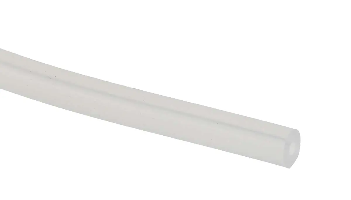 Produktfoto 1 von RS PRO Schlauch, Ø 1.6mm 4.8mm Lichtdurchlässig Silikon Peristaltische Pumpe, Übertragung 0 bar für Labor x 3m