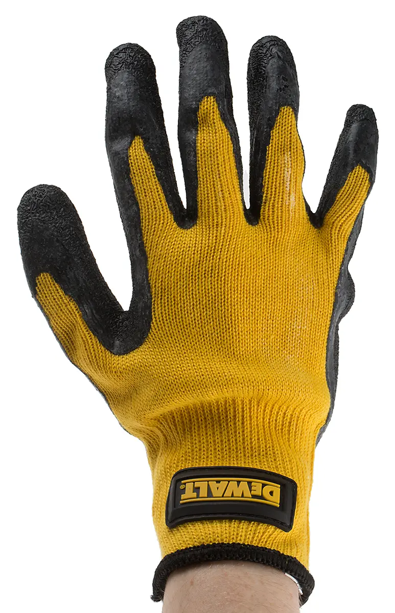 Produktfoto 1 von DeWALT Arbeitshandschuhe  Größe 9 Gelb Gummi 1