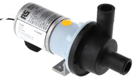 Produktfoto 1 von Xylem Flojet Wasserpumpe, 35l/min max., 60W / 12V bis 5 m max. 1.4 bar max. Polypropylen Magnetisch