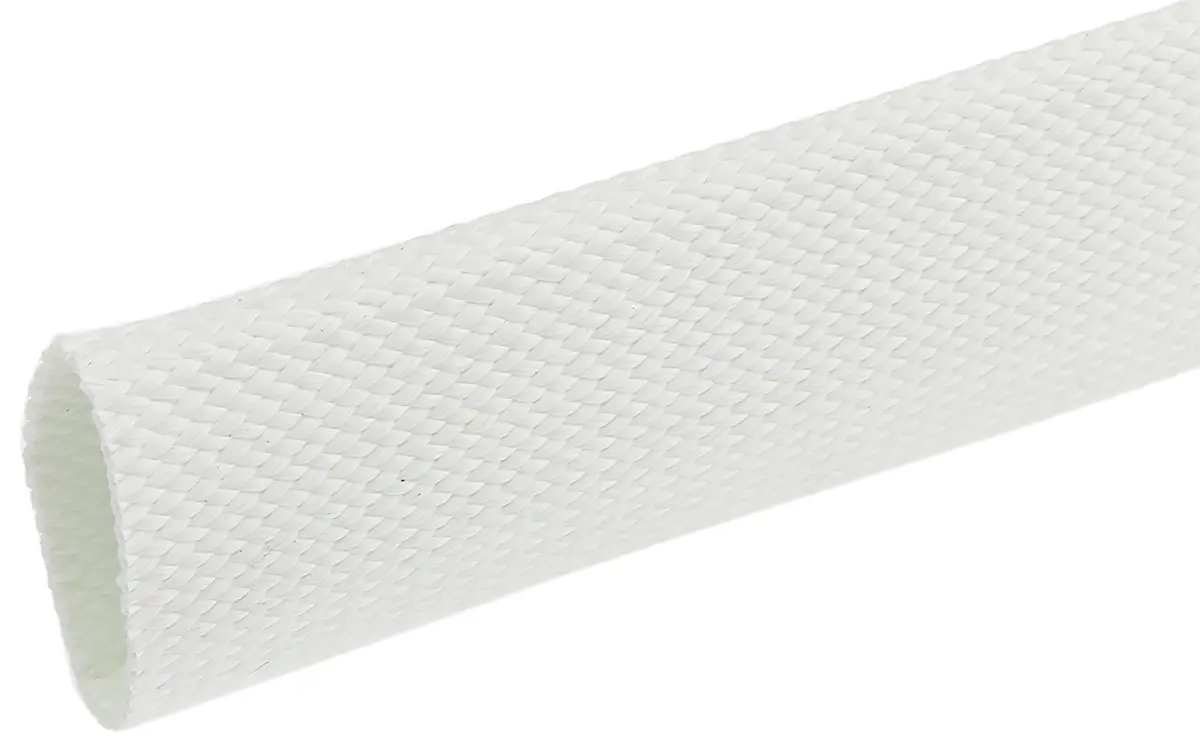 Produktfoto 1 von RS PRO Kabelschlauch  Glasfaser für Kabel-Ø 20mm, Länge 5m Umflochten