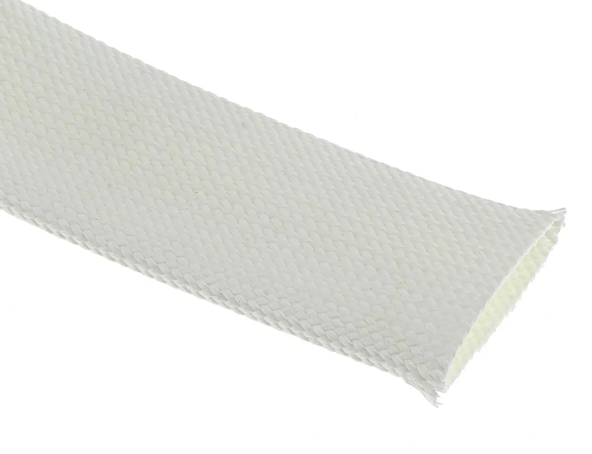 Produktfoto 1 von RS PRO Kabelschlauch  Glasfaser für Kabel-Ø 25mm, Länge 5m Umflochten