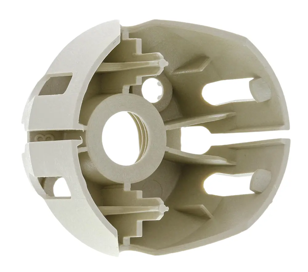 Produktfoto 1 von BJB Lampenhalter G9, GZ10/GU10 Schraubanschlussklemme, 2-Pin, LCP, Halogen, Schraubbefestigung