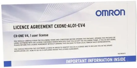 Produktfoto 1 von Omron CX-ONE Softwarelizenz Software für CX-ONE V4