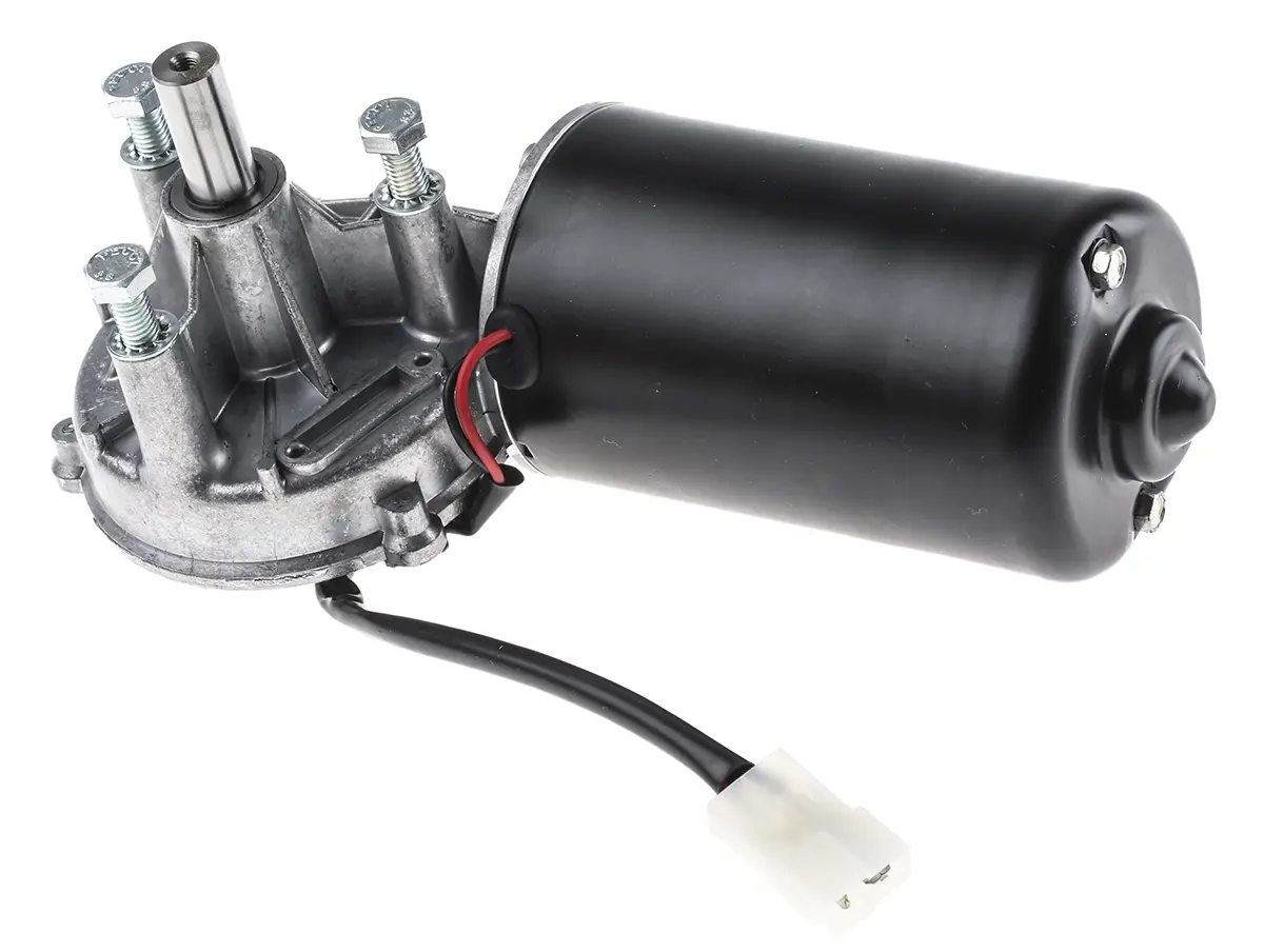Produktfoto 1 von DOGA 258 Bürsten-Getriebemotor DC-Getriebemotor bis 15 Nm 52:1, 12 V / 40 W, 25 rpm, Wellen-Ø 14 mm, 79 mm x 235.8 mm x